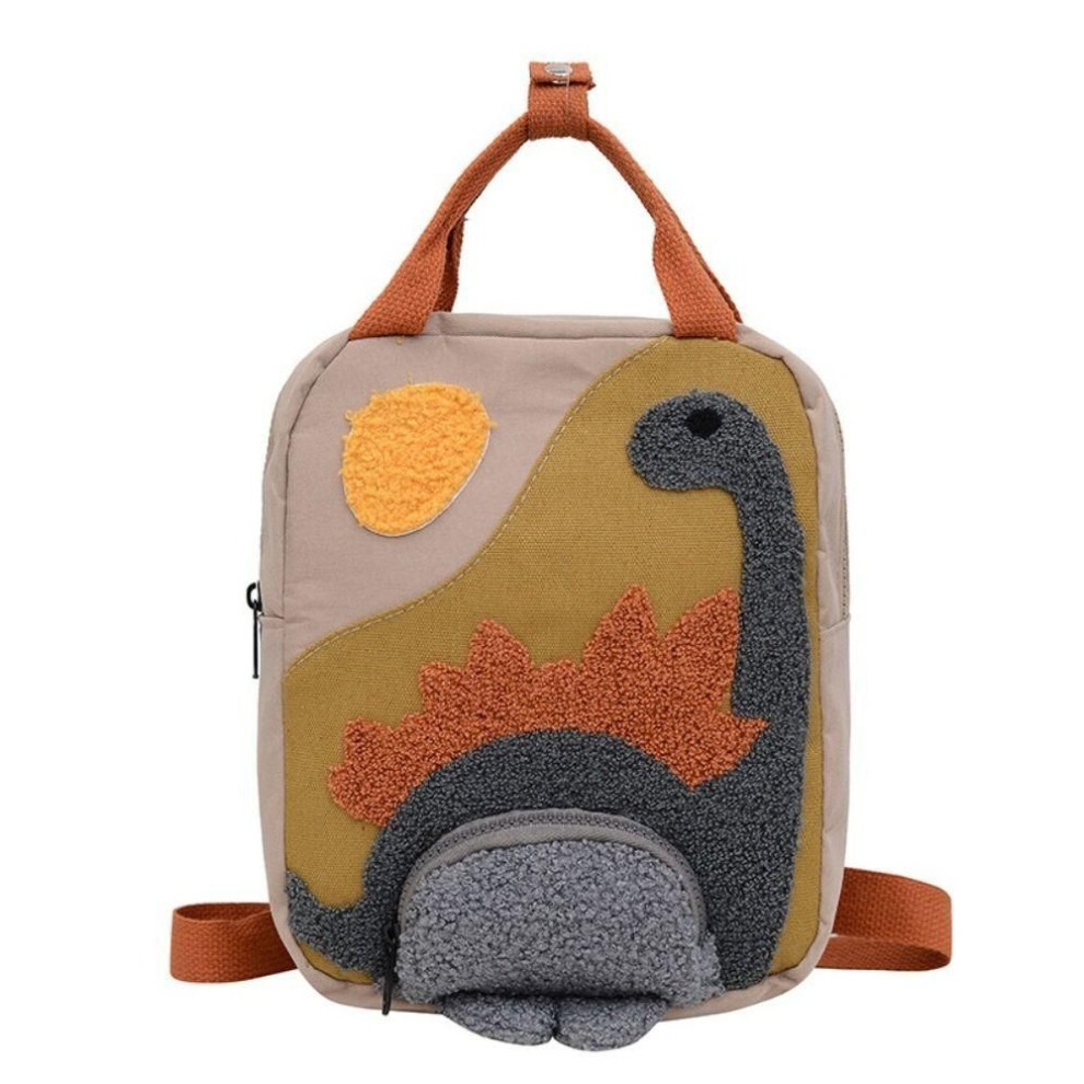 Cartoon Cute Backpack Long Neck Small Dinosaur Kindergarten School Bags  for Children Boys Girls