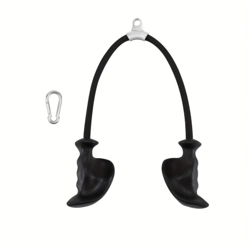 1PC Ergonomisches Trizeps-Seilgriff, der zum Muskeltraining-Pulldown-Seilgriff, Krafttraining verwendet wird 2