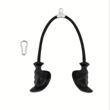 1PC Ergonomisches Trizeps-Seilgriff, der zum Muskeltraining-Pulldown-Seilgriff, Krafttraining verwendet wird