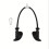 1PC Ergonomisches Trizeps-Seilgriff, der zum Muskeltraining-Pulldown-Seilgriff, Krafttraining verwendet wird 1