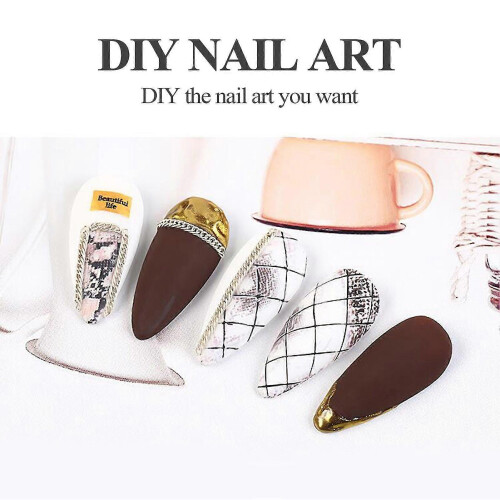 (As show, One size) 500pcs Nail Tips Quick Extension Transparent Press On False Nails Tips 2