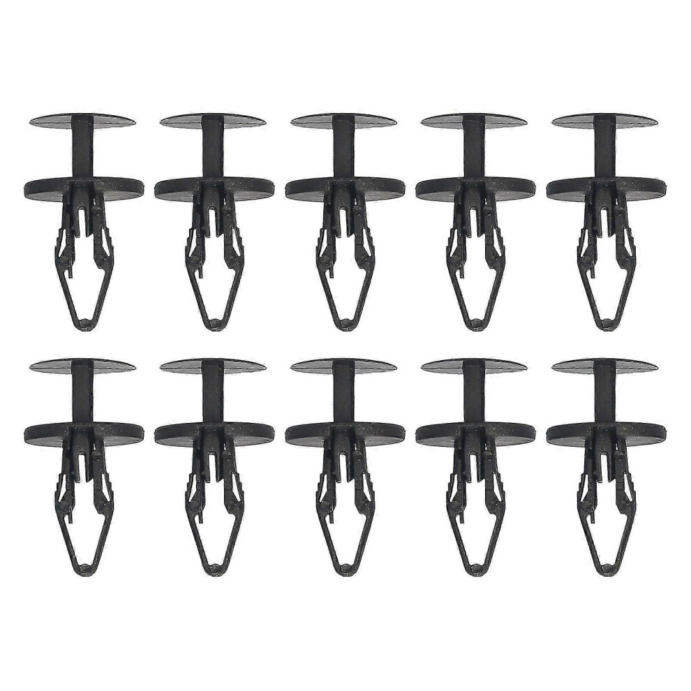 (As Show, One Size) 10Pcs Fender Liner Clips Push Type Fastener Retainer Clips 6909775941386