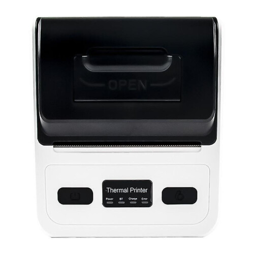 (As show, One size) 80mm Small Ticket Portable Micro Handheld Thermal Printer