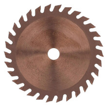 (As show, One size) Circular Saw Blade Bronze Cemented Carbide Metal Plastic Cutting Disc Woodworking Tool85x10x30T