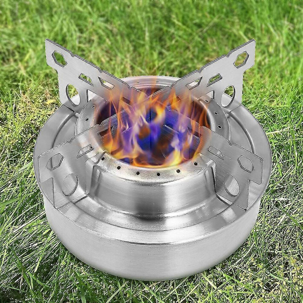 (As show, One size) Outdoor Alcohol Stove & Rack Combo Set-image-OPC-PH9HPYP-NEW