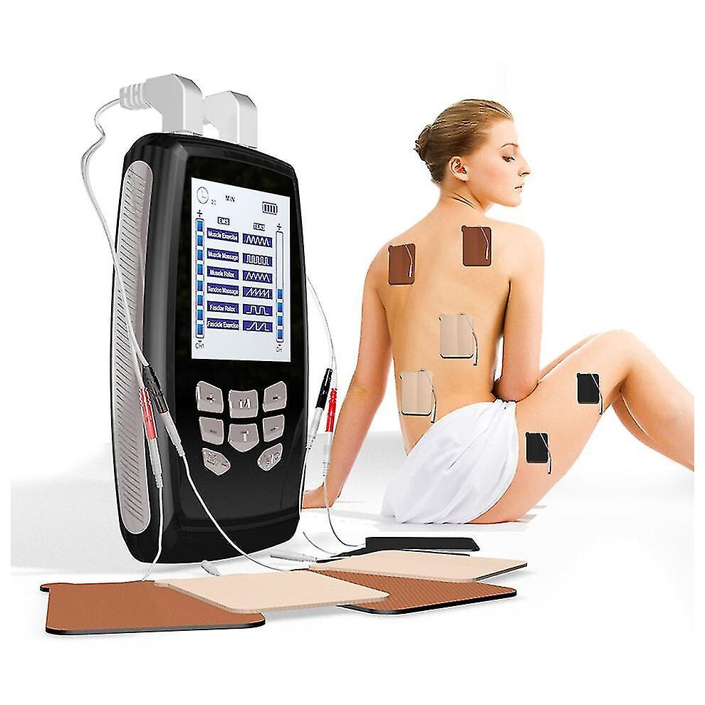(As show, One size) TENS therapeutic machine physical therapy equipment for pain relief