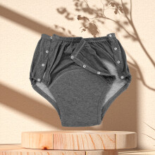 (1 Pack-[XL Code]) Pack of 1/Pack of 2 Adult Side-Open Underwear, Crotch Layer with High Quality Lining, Easy-to-Wear Snap Buttons on Both Sides