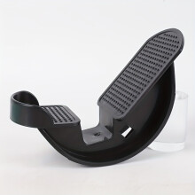 (Black Stretching Wheel Slanted Pedal) 1pc Stretching Wheel - Leg Trainer with Manual Resistance, Non-Electric, Plastic Material, Professional Equipment for Home Fitness / Physical