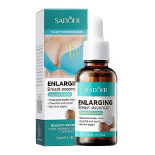 (As show, One size) 3 bottles of coconut extract soothing breast massage essential oil breast massage essence