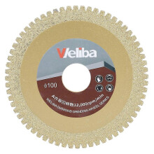 (As show, One size) 100mm 60 Grit Diamonds Saw Blade Cutting Grinding Wheel Disc for Ceramic Tile Marble Stone