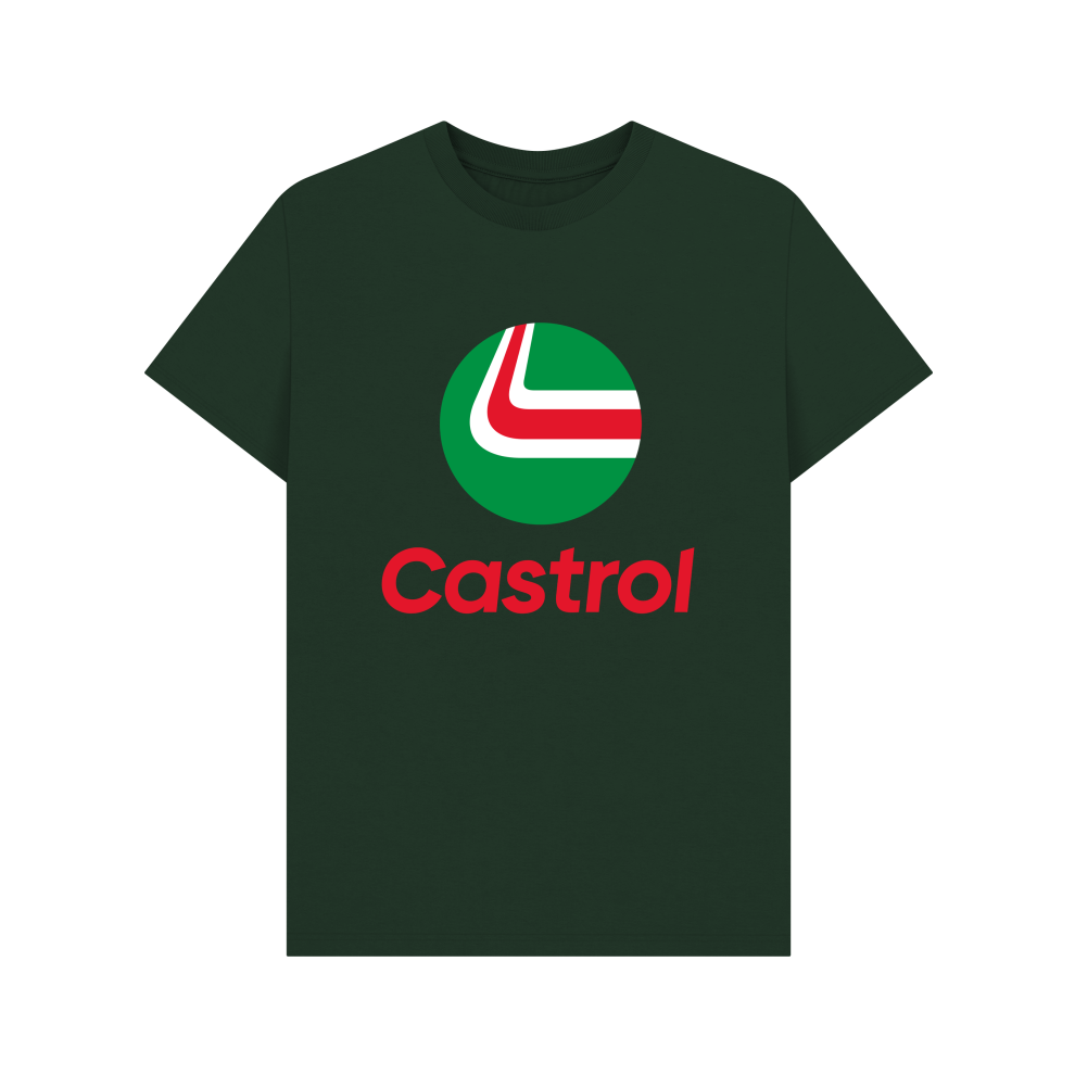 (XXL, Evergreen) Castrol Stack Unisex T-Shirt