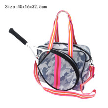 (H6 Tennisschlägertasche) Neopren-Reisetaschen Pickleball-Schläger-Umhängetasche Multifunktionale Messenger-Tennisschlägertasche