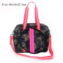 (H4 Tennisschlägertasche) Neopren-Reisetaschen Pickleball-Schläger-Umhängetasche Multifunktionale Messenger-Tennisschlägertasche
