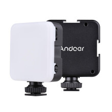 (As show, One size) Andoer 42LED Ultra Bright LED Video Photography Light 42PCS Lamp Beads 6000K Color Temperature Stepl