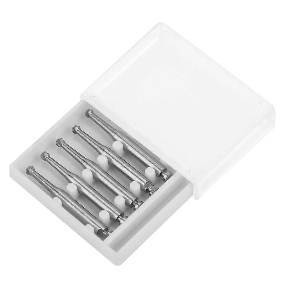 (As Show, One Size) 5Pcs Low Speed Tungsten Carbide Steel Dental Cutting Burs Dentist Polishing Tools (Ra4) 6909775989012