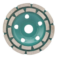 (As show, One size) 125*22.2mm Diamond Segment Grinding Wheel Cup Cutting Disc for Concrete Marble Granite