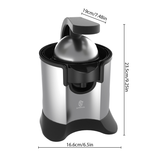 SUPERLEX Electric Citrus Juicer Stainless Steel Squeezer Machine Lemon 2