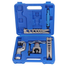 (As show, One size) Flaring Tool Kit Set Eccentric Pipe Expander Heavy Tubing Flaring Tool Set 45 Degree Cone for Cooler Boiler