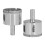 (As show, One size) 2Pcs Tile Drill Bits 40mm Lower Resistance High Efficiency Sturdy Durable Wide Application Glass Drill Bit 1