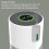 Hoover Hoover 500 Air Purifier with Fast Acting H-TRIFILTER Diffuser White 3