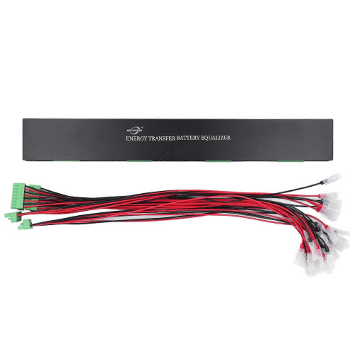 (As show, One size) Battery Equalizer 192V Voltage Balancer for 16S Series Parallel with Reverse Polarity Protection