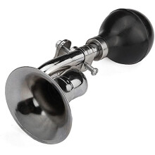 (Silvery) [Loud Metal Siren] Super Loud Vintage-Style Metal Siren Snail Air Horn | Retro Design, Safe and Fun, Iron Material, Perfect Christmas Gift