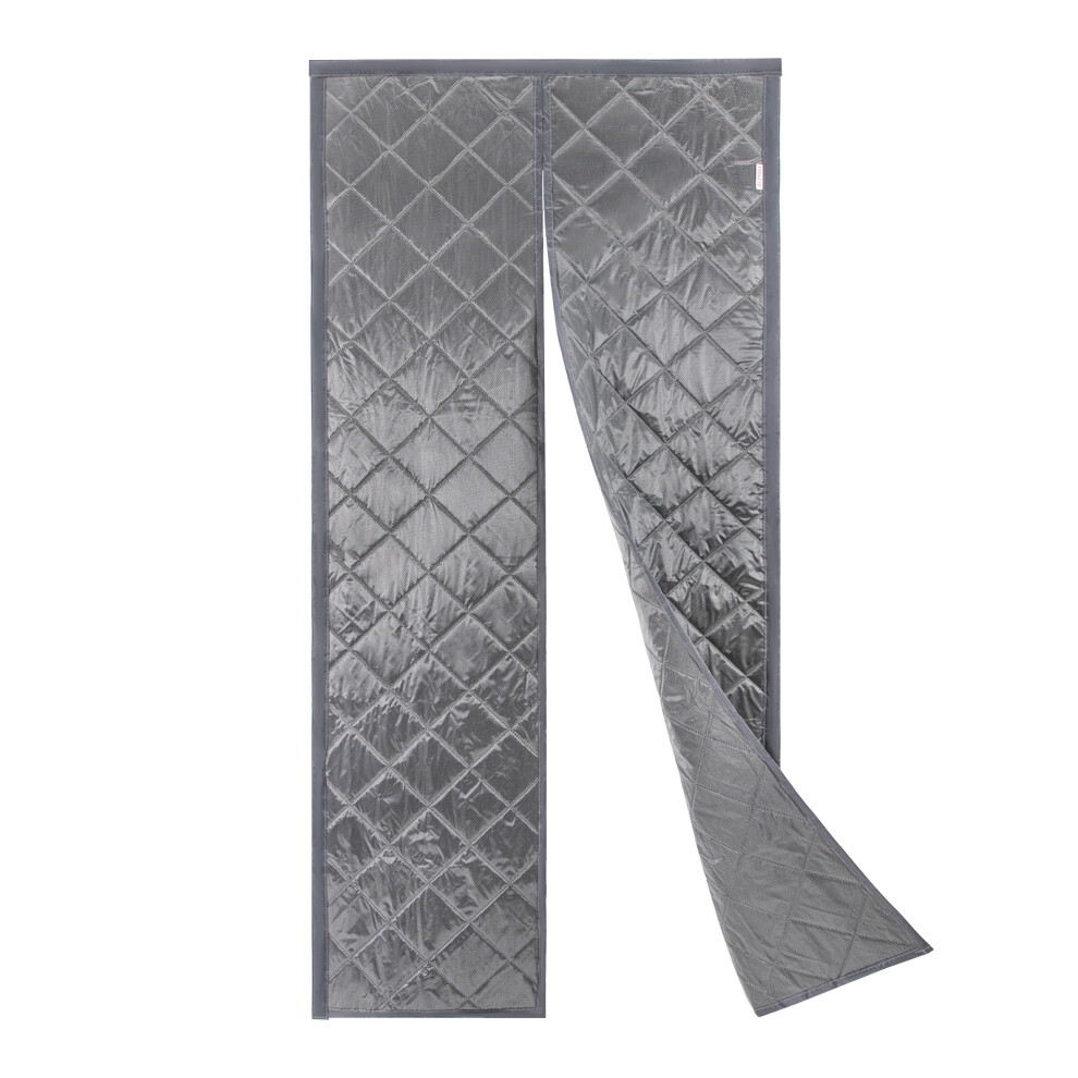 1*2.1m Magnetic Thermal Insulated Door Curtain,Center Opening Doorway Curtain
