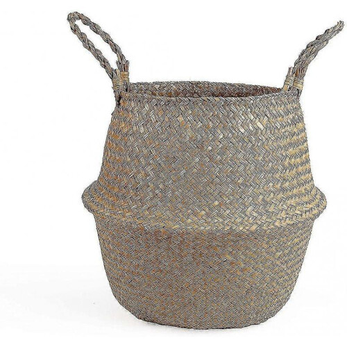Straw Flower Pot 2