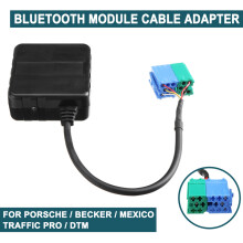 AUX-Kabeladapter für Porsche Becker Mexico Traffic Pro DTM HIFI Audio Auto Bluetooth 5.0 Modul Radio Stereo