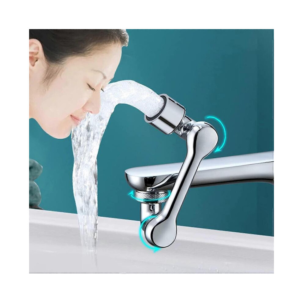Robinet d'extension multifonctionnel rotatif Robinet filtre universel résistant aux éclaboussures 1080 Grand Angle