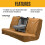Carhartt Housse de siège universelle Carhartt, Marron Carhartt 3