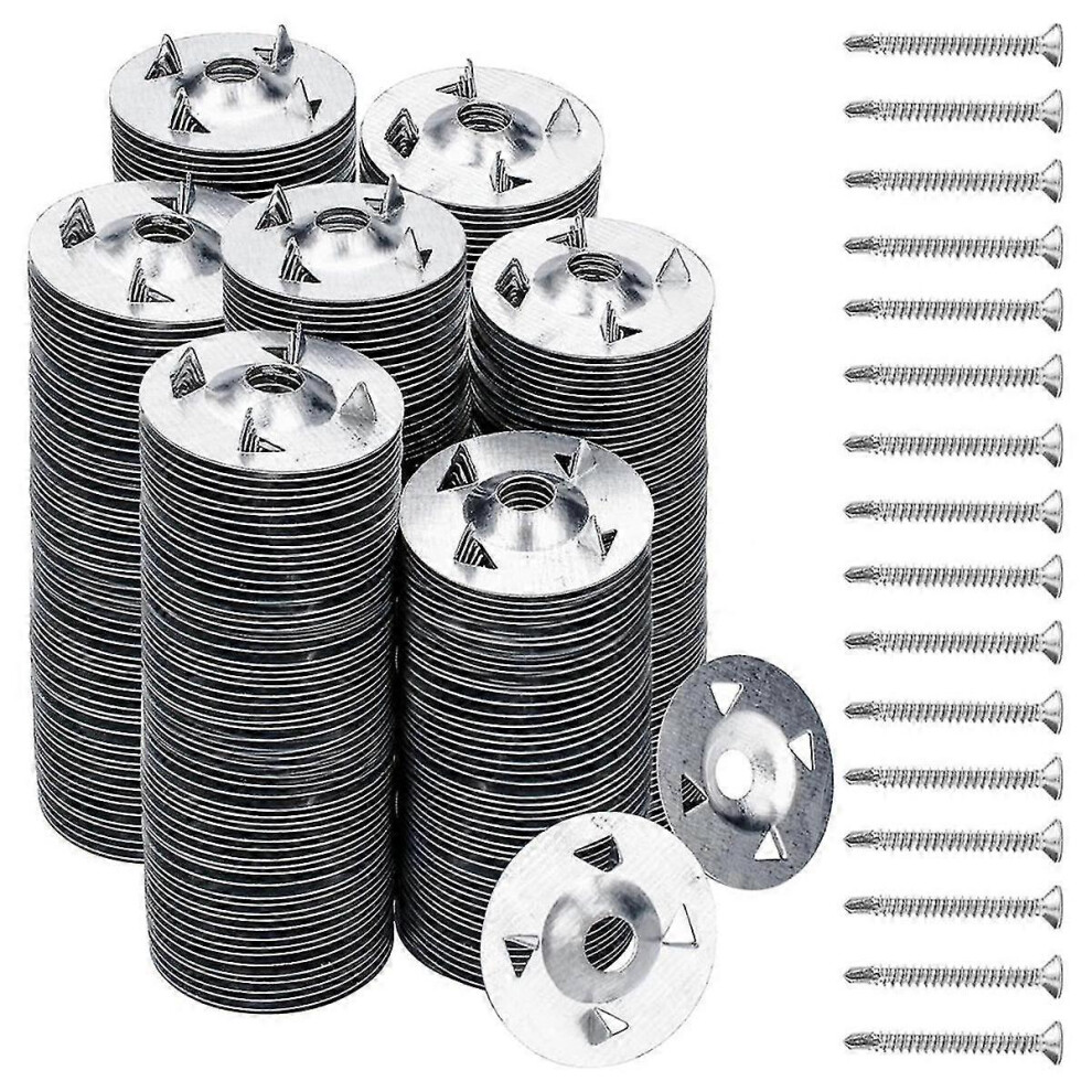 (As show, One size) 300Pcs Foam Board Fasteners Washers compatible with Installation of Foam Board Panels Foam Board Screws and Was-image-OPC-PH9JZKD-NEW