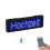 (As show, One size) Bluetooth LED Name Badge Rechargeable Light Sign DIY Programmable Scrolling Message Board Display L 2