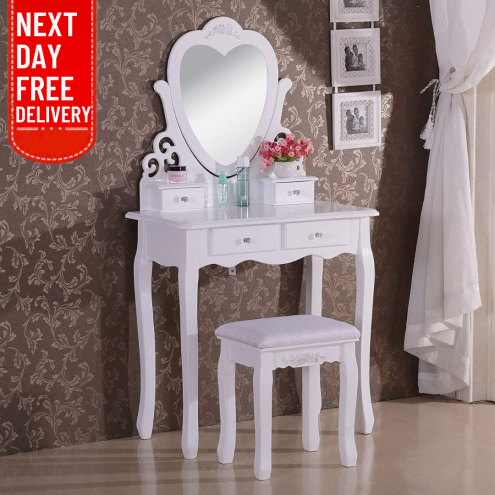 Dressing Table Vanity Makeup Desk Set