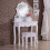 Dressing Table Vanity Makeup Desk Set 5