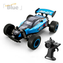 (Blau) RC-Auto 30 km/h Hochgeschwindigkeitsauto 2,4 g Funkgesteuerte Maschine 1:18 Ferngesteuerter Buggy Geländewagen