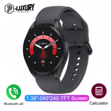 (Schwarz) Watch 5 Pro BT Wireless Call Sport Fitness Tracker Smartwatch für Erwachsene PK Gts4 Mini 2025 Neu in
