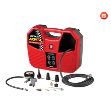 CLARKE PORTABLE AIR COMPRESSOR OIL FREE 1100W TYRE INFLATOR MONZA 8 BAR 230V