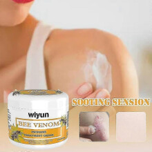 (1pc)1/3/5pcs Bee-venom Psoriasises Cream Skin Relief Anti-itch Cream For All Skin Types