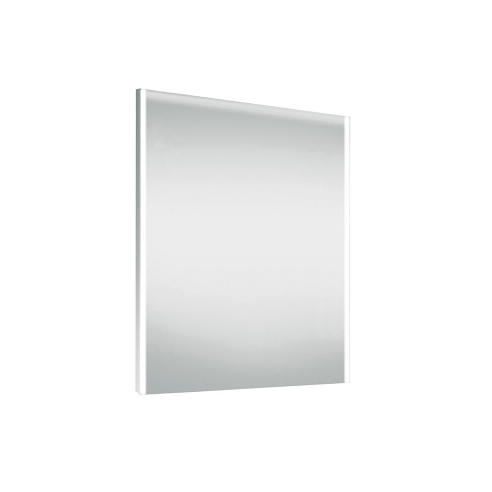 Rectangular Wall Hung Sleek LED Bathroom Mirror with Infra-Red Switch - 800 x 600mm