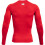 Under Armour Under Armour HeatGear Armour Compression Manica Lunga Rosso/Bianco 4XL 5