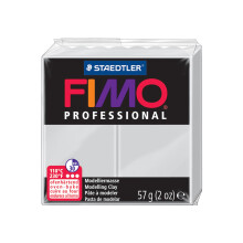Staedtler EF8005-80 Fimo Professional Soft Polymer Clay 2 oz Dolphin Grey