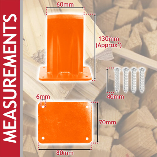 SPARES2GO Kindling Splitter Firewood Log Mounted Wedge Splitting Base + Drill Blade Sharpener Attachment Kit 2