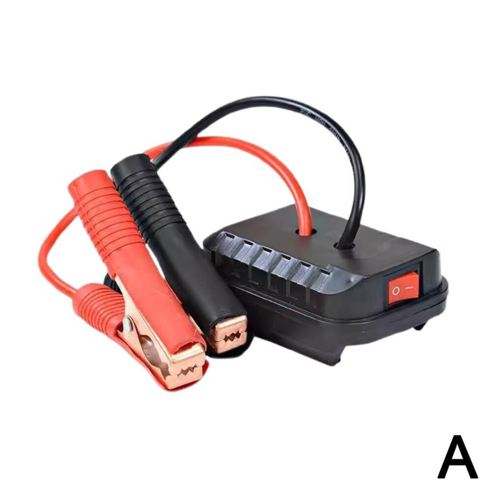 Lithium Battery Converter Charger For 18V Dual Emergency Wrench Start Supply Car Power U S1U4