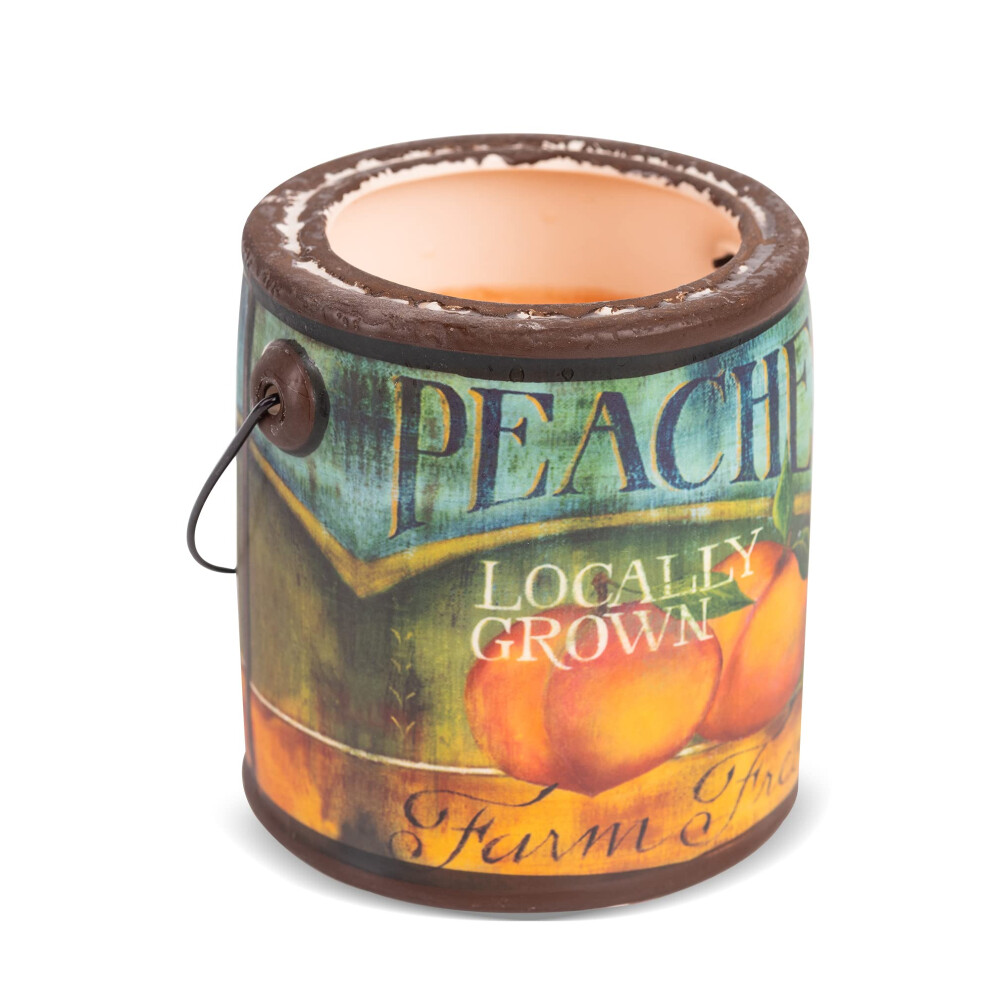Bougie parfum  e 95 h 20 oz A CHEERFUL GIVER - P  che juteuse - Bougie en verre multi-m  ches - Cadeaux pour hommes et femmes