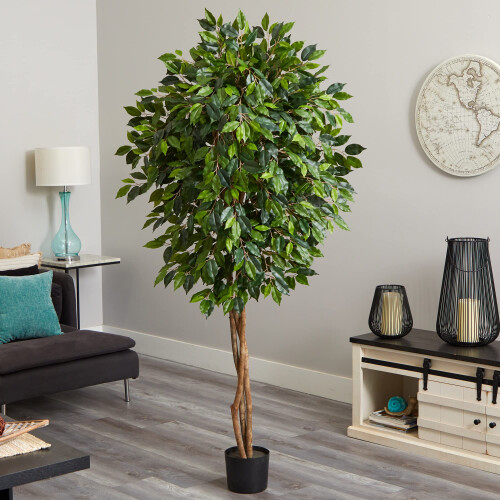 6.5 'ficus kunstigt træ 2