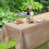 Toalha de mesa de serapilheira natural ArtOFabric 60 polegadas x 108 polegadas 5