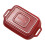 STAUB Ceramics Rectangular Baking Dish Set  2 pc  Red 5