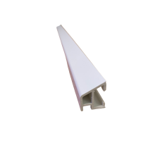 Exterior Upvc Door Rain Drip 850mm  White with end caps