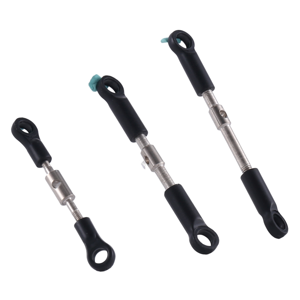 7Pcs Front Rear Tie Rod Linkage Servo Link Set For 144001 144010 124016 124017 124019 Rc Car Spare Parts 4852431731000